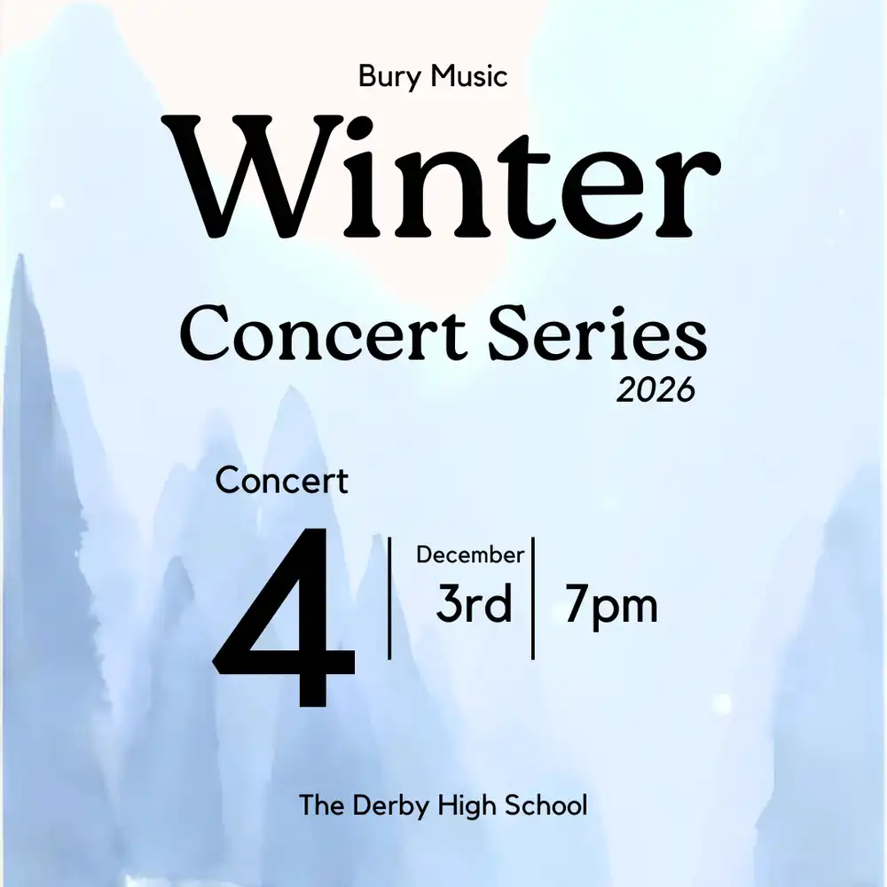 This is the product image for Winter Concert #4 Thursday 3rd December @ The Derby High School
